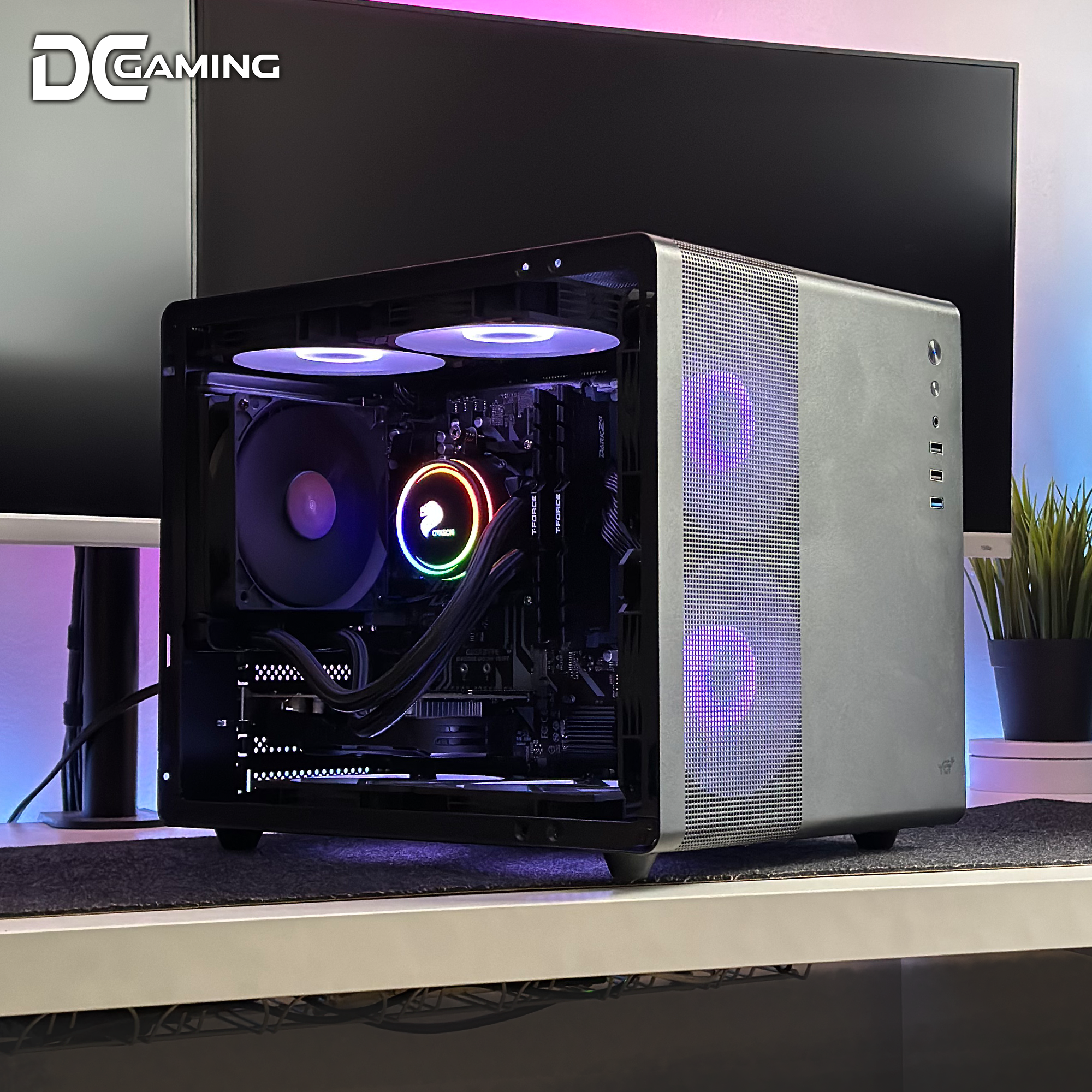 YGT V300 M-ATX Chasis Black